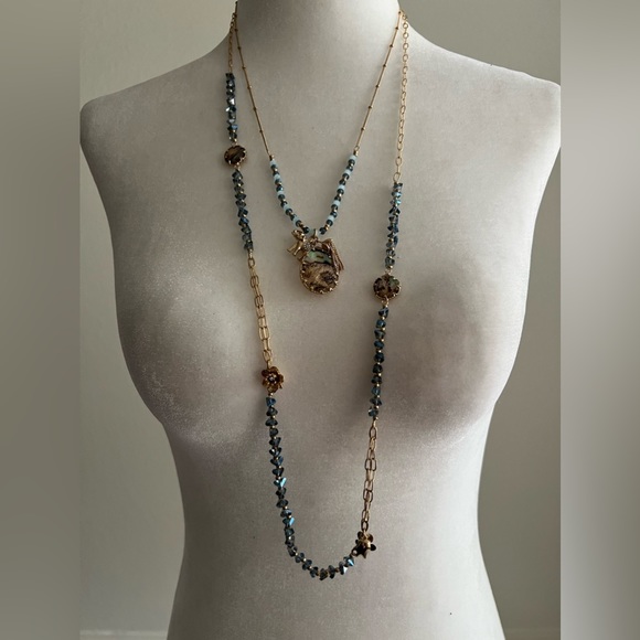 Lonna & Lilly Flower Layered Necklace - Picture 2 of 4